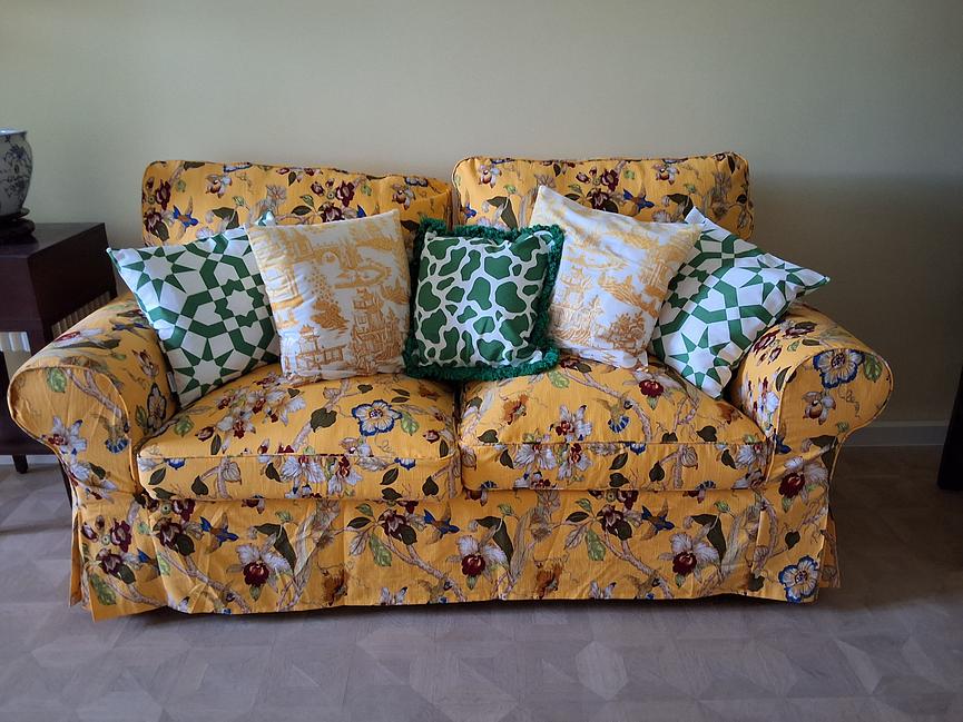 Bild 1 Zwei Sofa IKEA Ektorp 2er Sofa ohne Bezug und Kissen