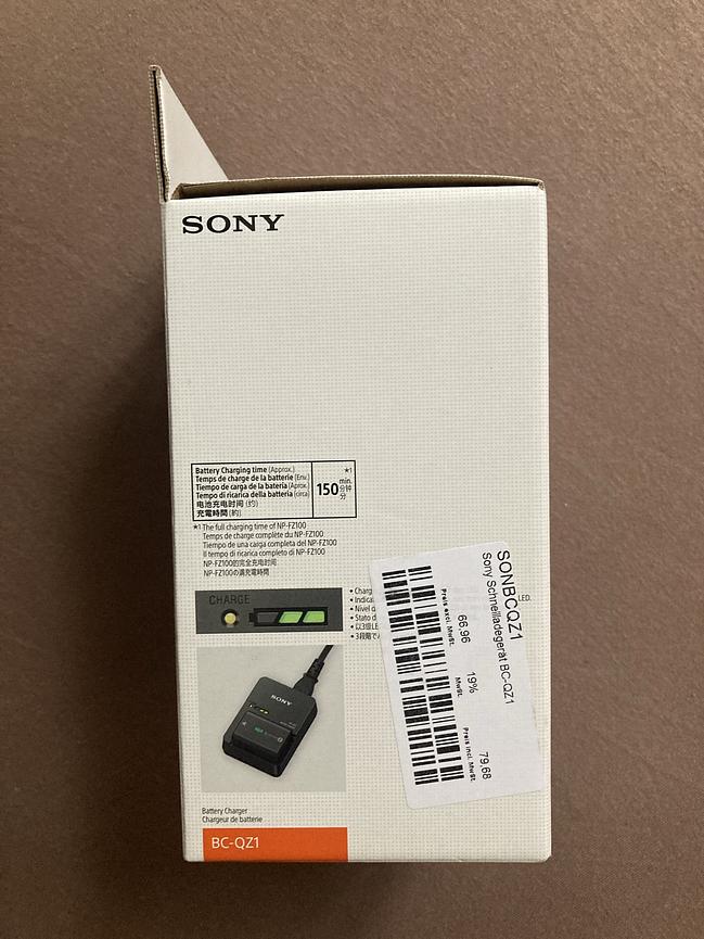 Bild 2 Sony Ladegerät BC-QZ1, Digitalfotografie