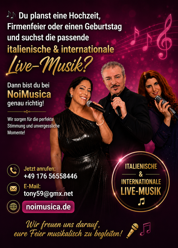Bild 1 NoiMusica Duo Trio band live-Sänger/in Italienische & Internatiuonale Musik