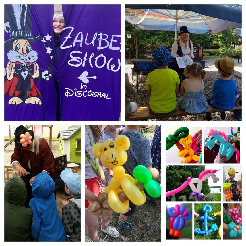 Bild 2 MITMACH-ZAUBERSHOW Ballontiere Kinderschminen  KITA KINDERGEBURTSTAG FIRMENFEIER