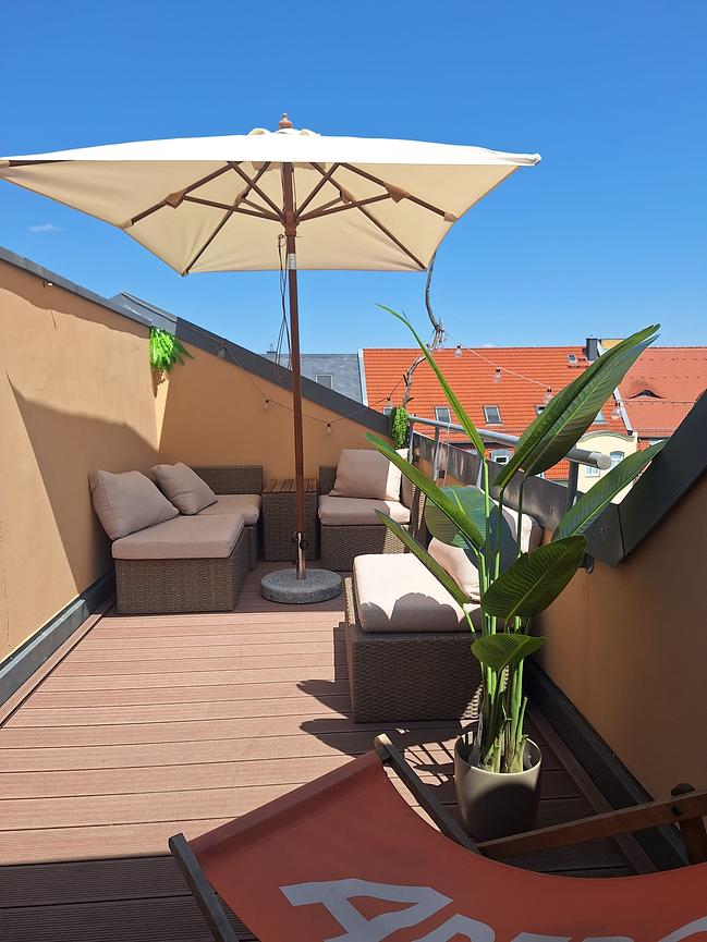Bild 1 Zwischenmiete Maisonettewohnung mit Dachterrasse in Leipziger Südvorstadt 1.10.