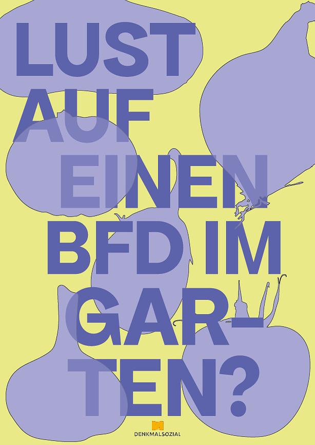 Bild 1 🌳 2 BFD-STELLEN AB MÄRZ 2026 IM GEMEINSCHAFTSGARTEN HILDEGARTEN 🌳