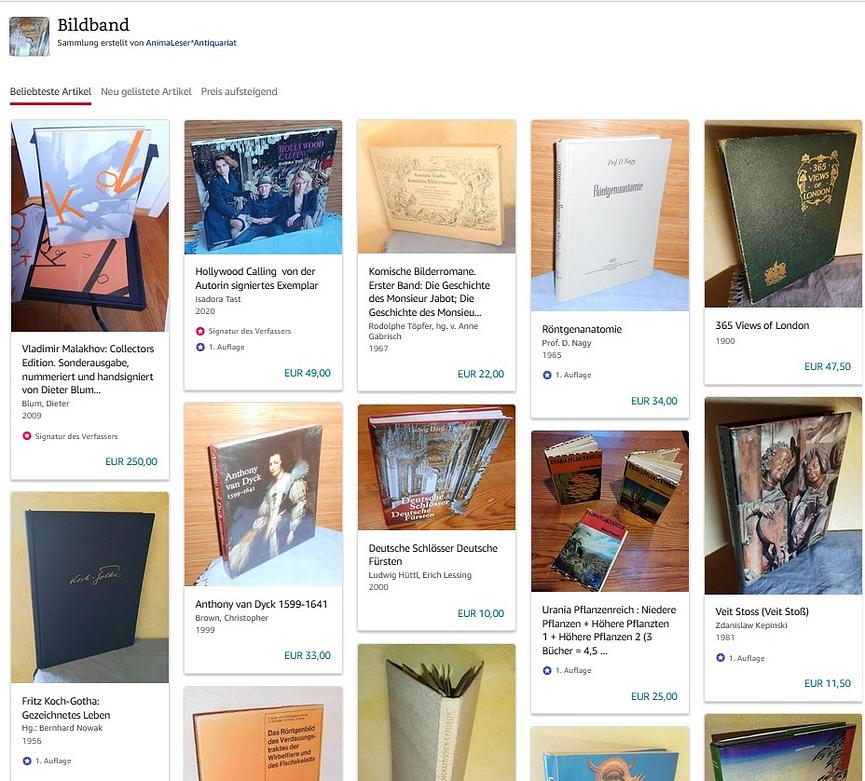 Bild 1 Bildbände antiquarisch im Soli-Shop bestellen: staunen und dabei Gutes tun