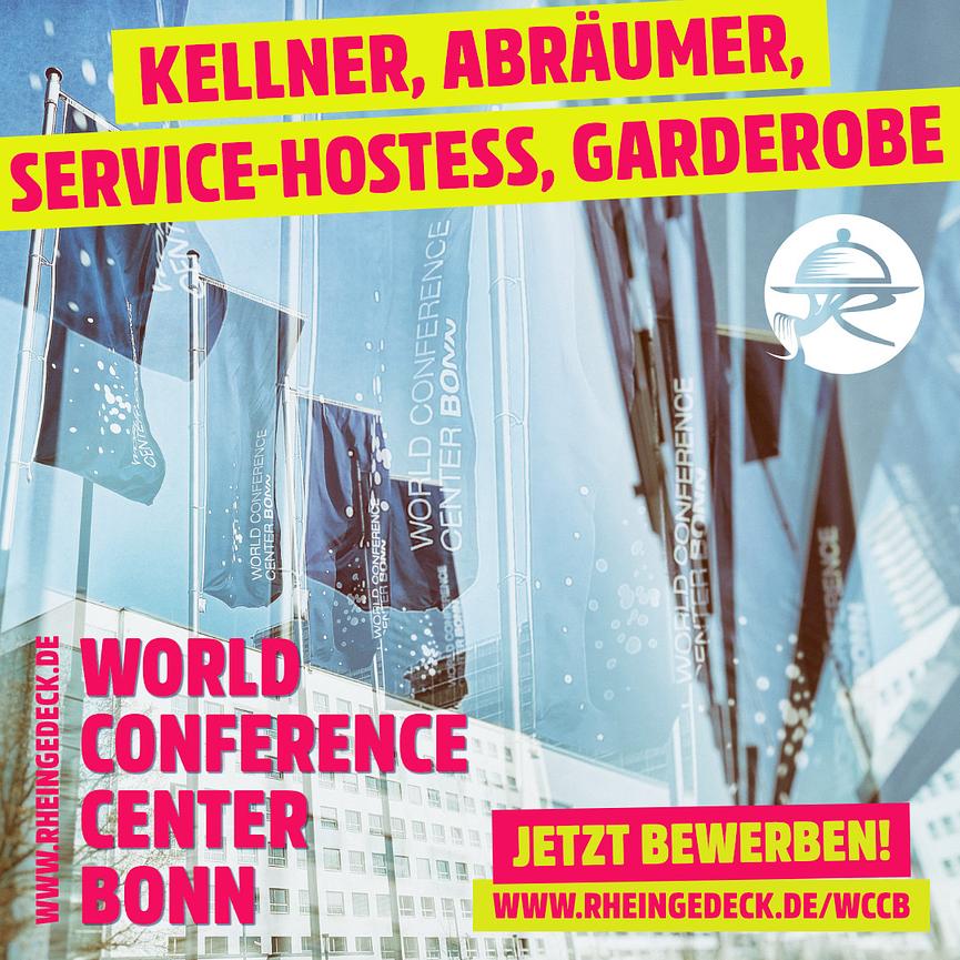 Bild 1 NEBENJOB - SERVICEKRÄFTE - WORLD CONFERENCE CENTER 26.11.+27.11.2025