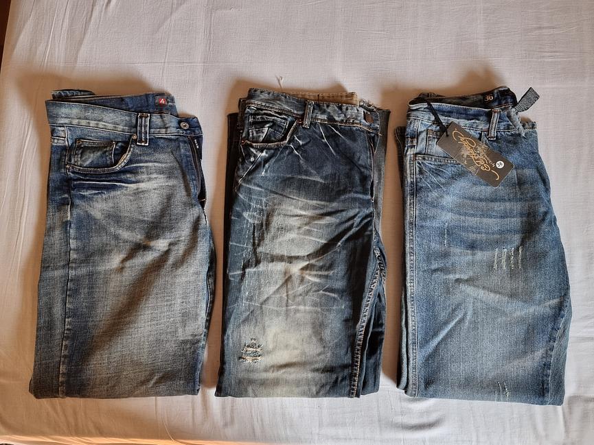 Bild 5 3 jeans Bund 50cm nach Wahl  alle , used look . alleBund 50cm  Umfang 100cm alle