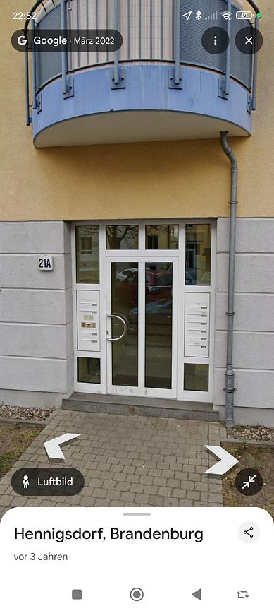 Bild 1 3 - Zimmer Wohnung mit Balkon in Hennigsdorf zu vermieten