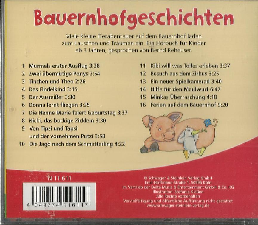 Bild 24 HW- Schuleingang : versch. " Gute Nacht-Geschichten" +... -Hörspiel/Hörbuch-CDs