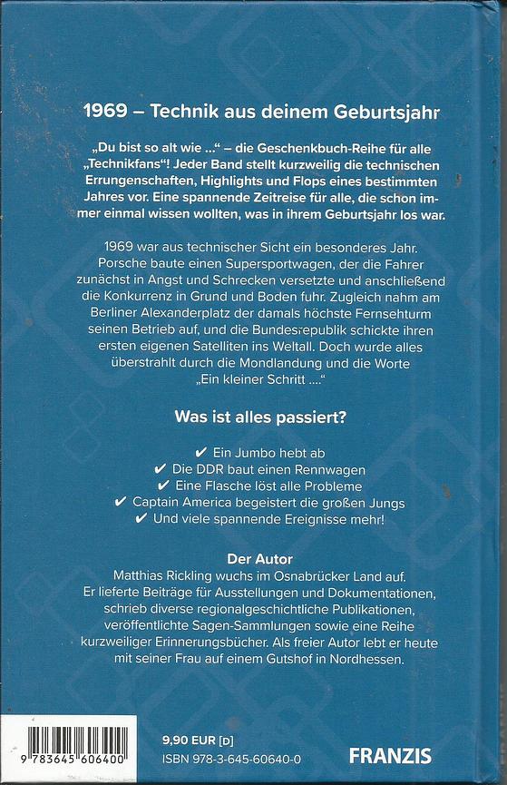 Bild 10 versch. "... Technik, die so alt ist wie Du" Du bist so alt wie ..." (1958-1992)