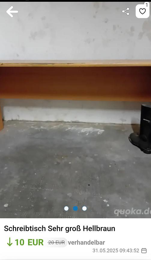Bild 4 Großer Schreibtisch 5 Euro