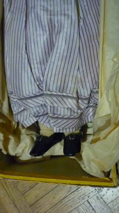 Bild 3 Alte Puppe zum Identifizieren Porzellankopf Lederkörper