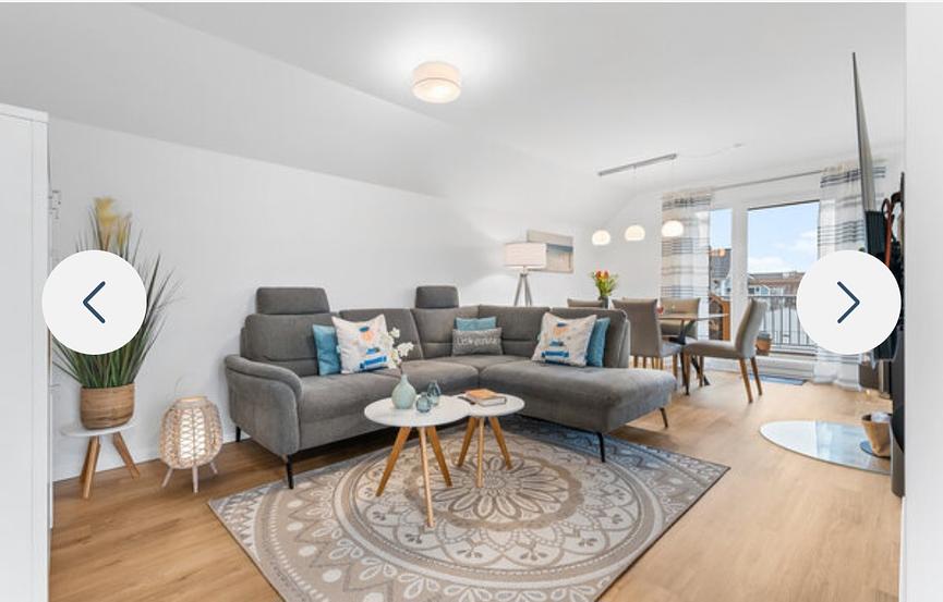 Bild 7 Ostseewohnung mit Strandkorb, Sauna und Kamin