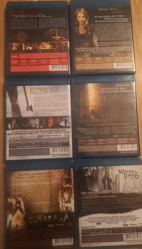 Bild 2 WrongTurn Sammlung Filme Filmreihe