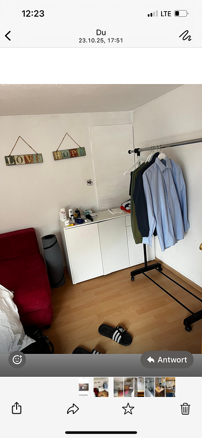 Bild 2 Zimmer mit separater Teeküche in Benninghofen