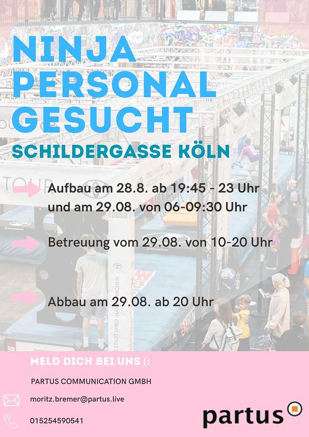 Bild 1 Eventpersonal (m/w/d) für den Ninja Parcours