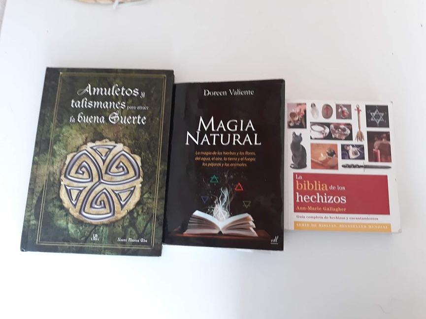 Bild 1 Spanisch Bücher über natürliche Magie, Zaubersprüche & Amulette 