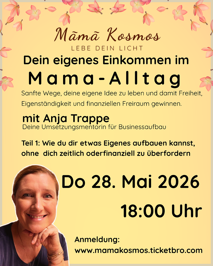 Bild 2 Dein eigenes Einkommen im Mama-Alltag  Sanfte Wege für Frauen, die sich mehr Fre
