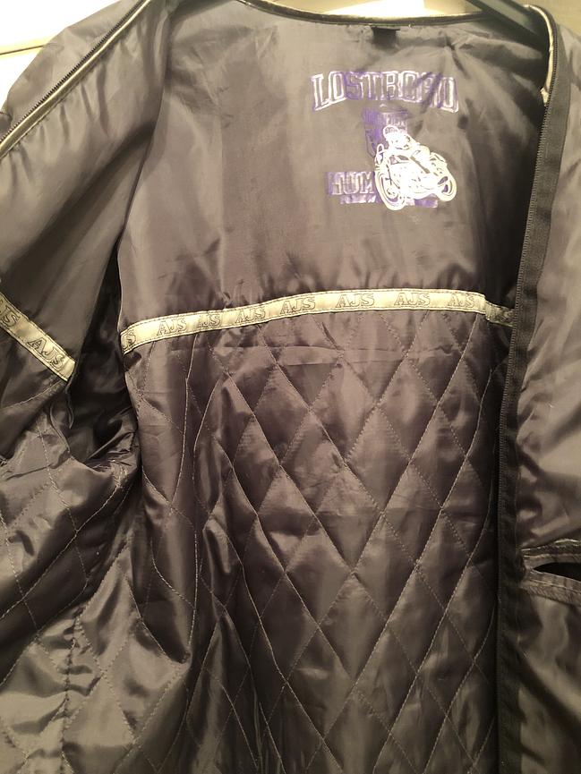 Bild 11 NEUWERTIG! AJS Herren Motorradjacke, Rindsleder, schwarz, Gr. 62