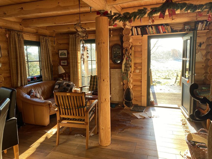 Bild 14 LÜTTJE BLOCKHUUS (FERIENHAUS) ÜBER SILVESTER BUCHEN