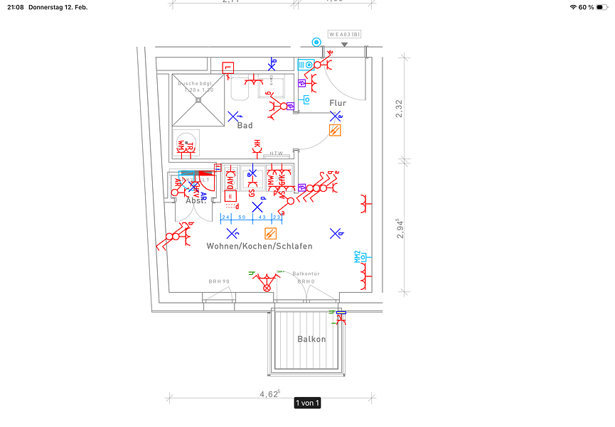 Bild 2 Mieter gesucht - Modernes Studio @ Wedding: Erstbezug, möbliert & Balkon