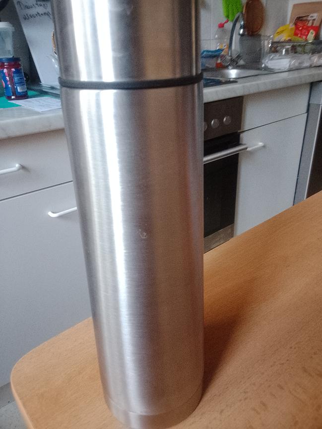 Bild 1 Thermoskanne aus Edelstahl. 5 Euro!