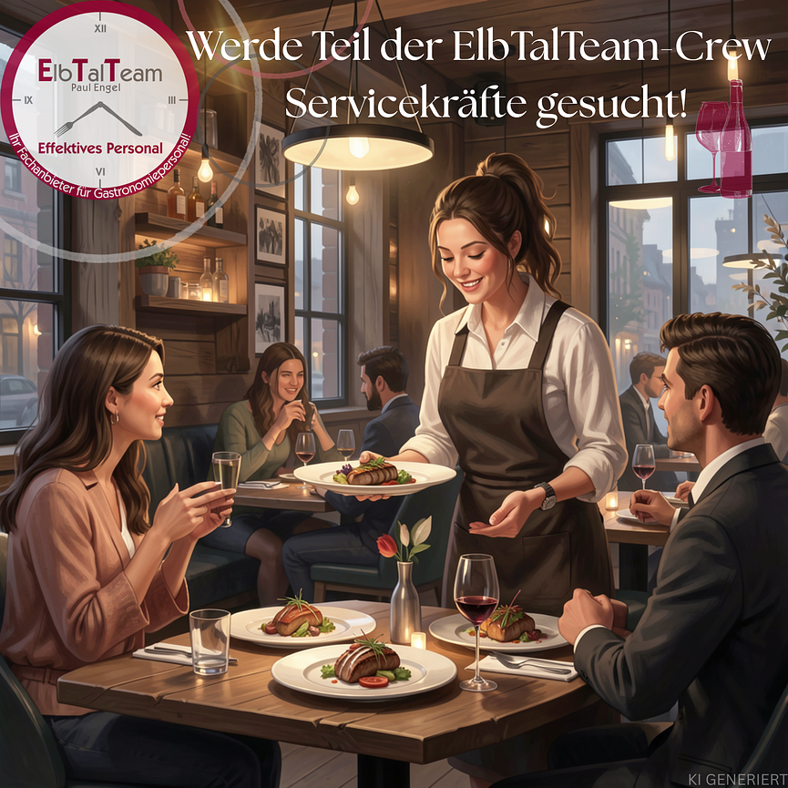 Bild 1 Erfahrung, die man schmeckt – Servicekraft gesucht!