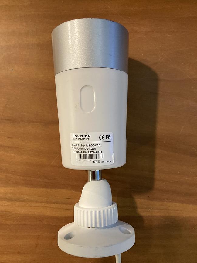 Bild 1 Sicherheitskamera