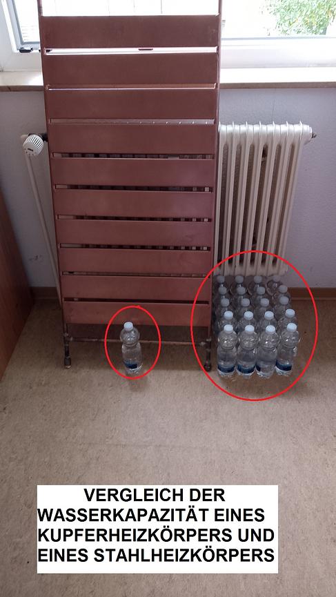 Bild 6 Heizkörper - Kupfer. Heizkosten um ca. 50 % reduziert !!!