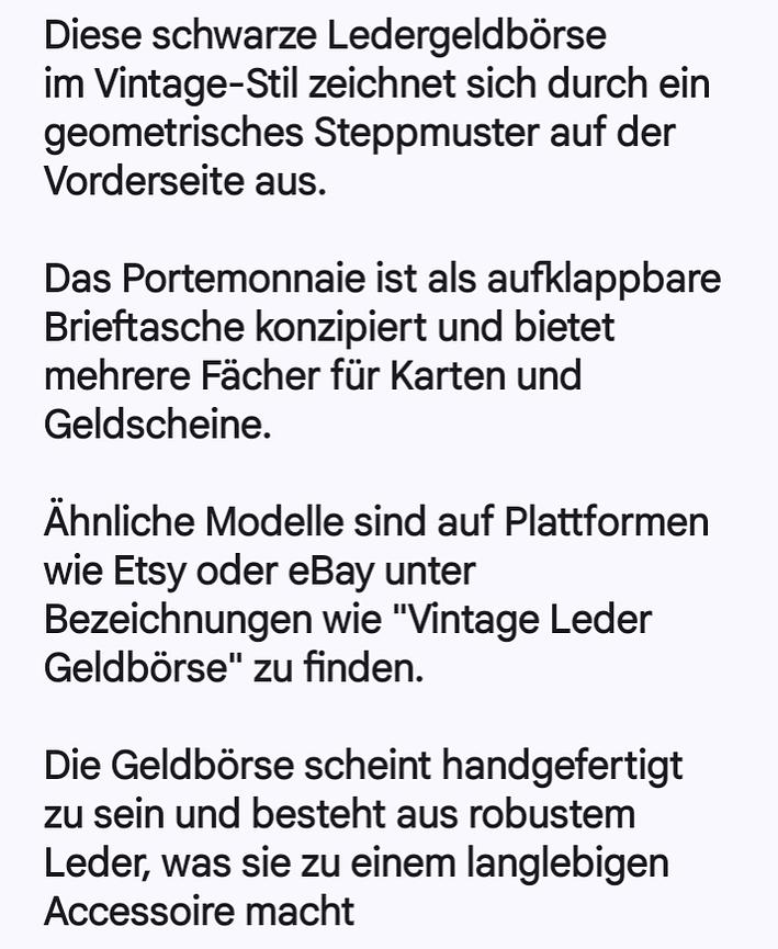 Bild 2 Ledergeldbörse, Schwarz
