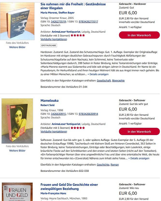 Bild 2 Frauenbücher - antiquarisch im Soli-Shop bestellen