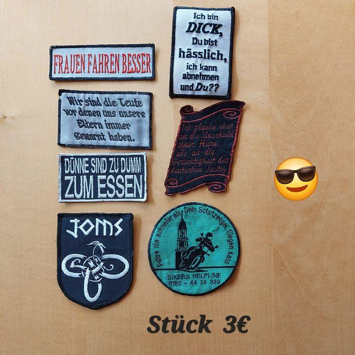 Bild 23 Kutte Patch  Aufnäher Biker Rocker MC MF