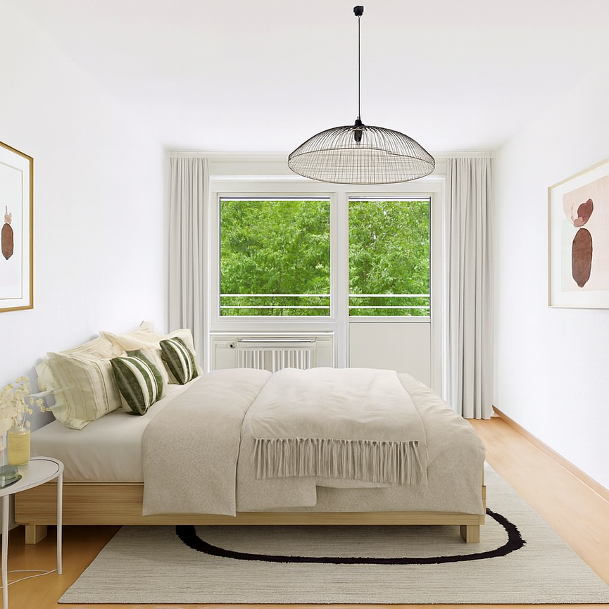 Bild 2 Well-Maintained 2-Room Apartment with West-Facing Balcony in Lübeck–St. Jürgen –