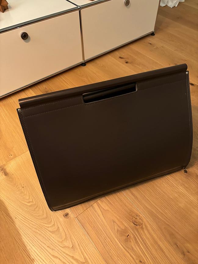 Bild 2 Wunderschöne Leder-Kaminholztasche (FANDANGO)