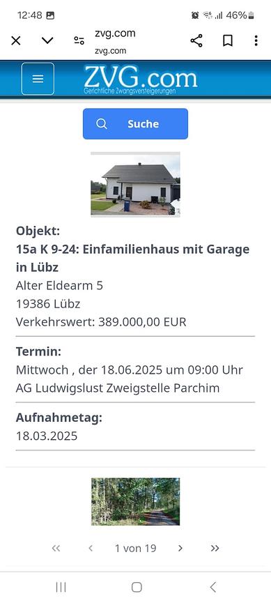 Bild 2 Haus in Lübz - Zwangsversteigerung am 18.06.2025