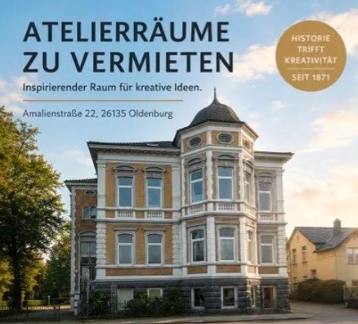 Bild 1 Atelier/Gewerbe in historischem Gebäude Amalienstraße, Oldenburg