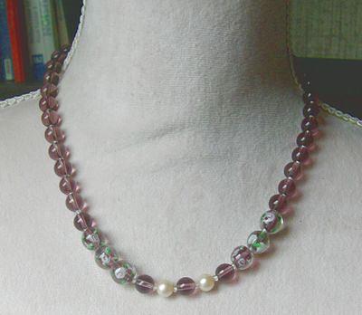 Bild 7 attraktive Glasperlenkette