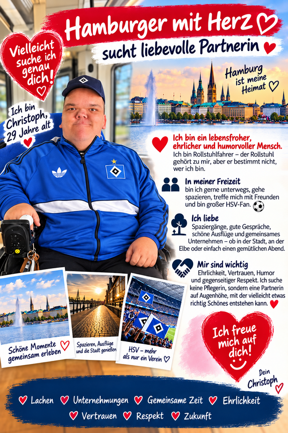 Bild 1 Sympathischer Rollstuhlfahrer sucht Partnerin
