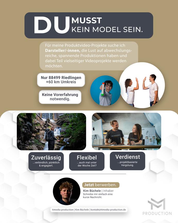 Bild 1 *Darsteller gesucht* - entspannter Nebenjob