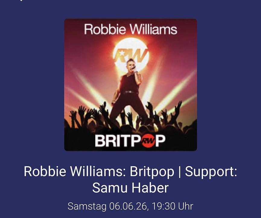 Bild 1 Verkaufe 2x Golden Circe für Robbie Williams am 6.6.