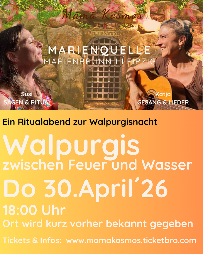 Bild 1 Walpurgis – zwischen Feuer und Wasser Ein Ritualabend zur Walpurgisnacht