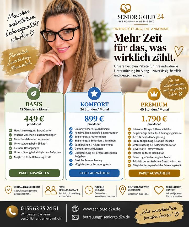 Bild 1 Betreuung, Alltagshilfe & Assistenz deutschlandweit