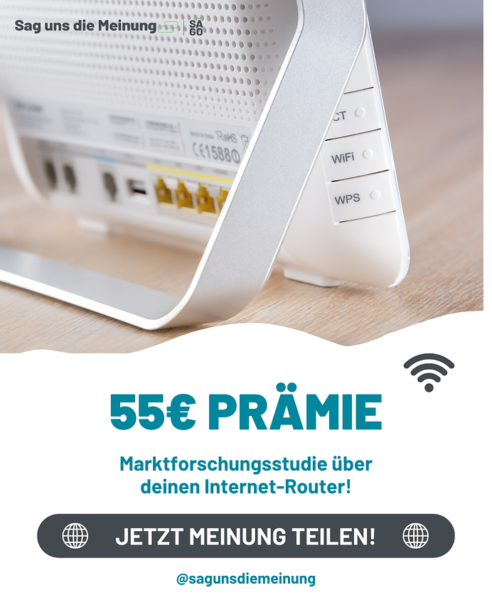 Bild 1 🌐 Du nutzt einen Internet-Router? Dann mach mit!