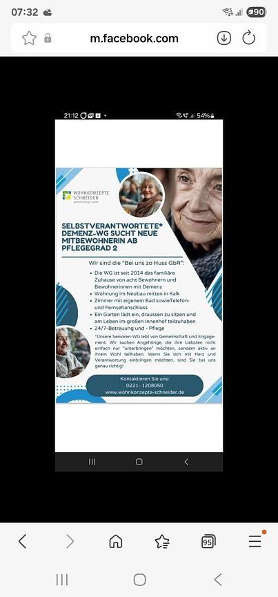 Bild 1 Mitbewohner/IN in Demenz WG gesucht