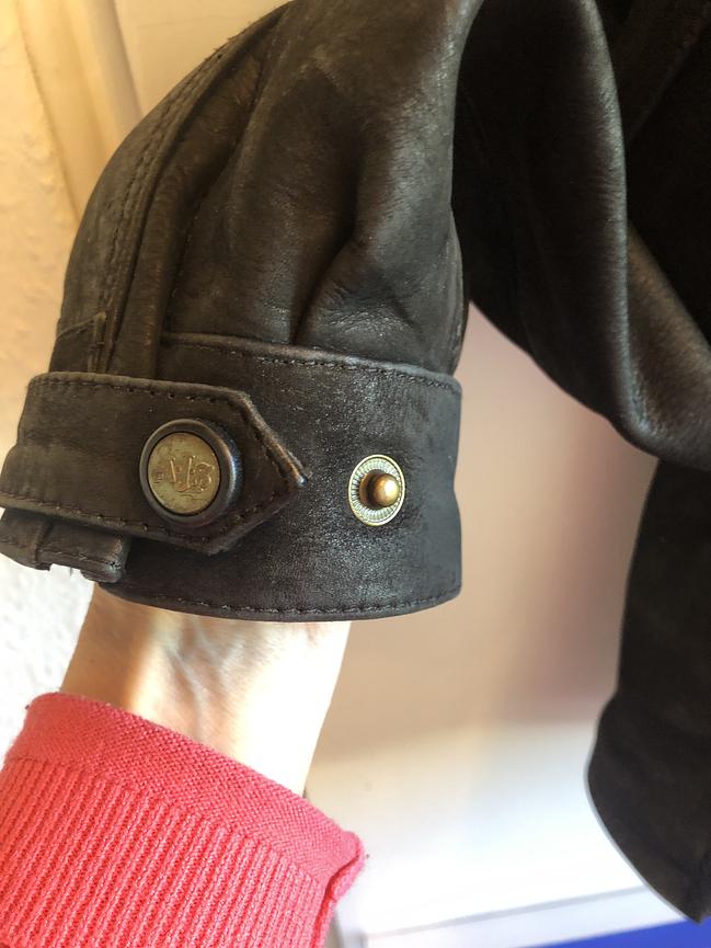 Bild 6 NEUWERTIG! AJS Herren Motorradjacke, Rindsleder, schwarz, Gr. 62