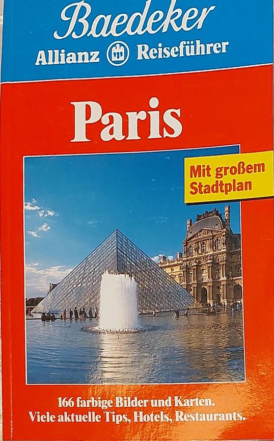 Bild 1 Gesucht :Baedeker Allianz Reiseführer Paris 8. Auflage von 1996