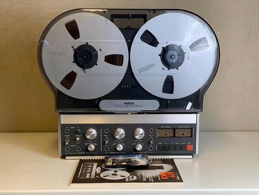 Bild 1 Revox Studer B77 MKII 4-Spur seltenes Tonbandgerät funktioniert Bandmaschine