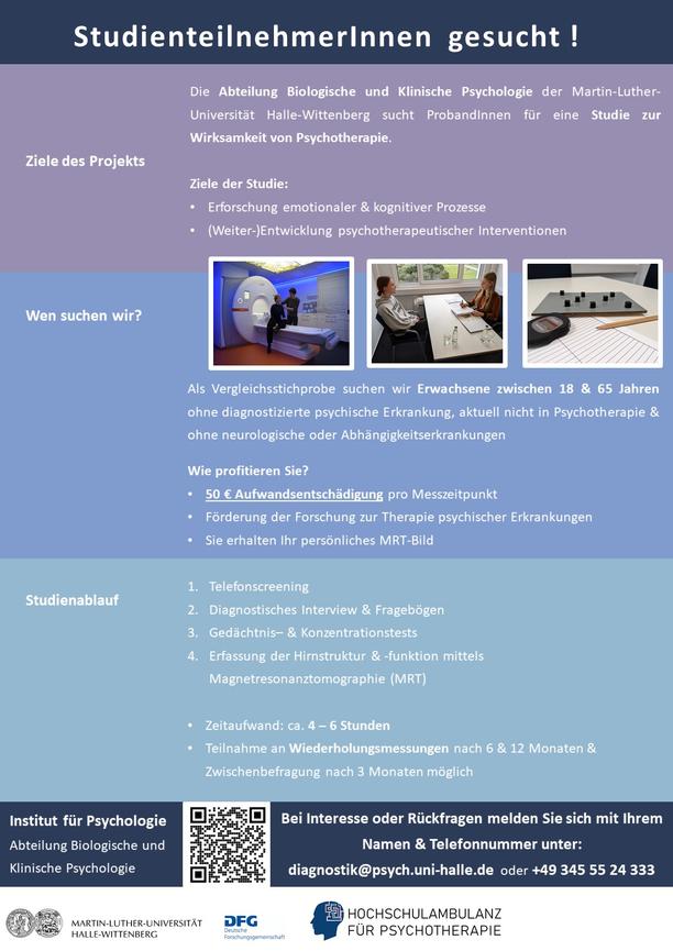 Bild 1 50€ für Studienteilnahme