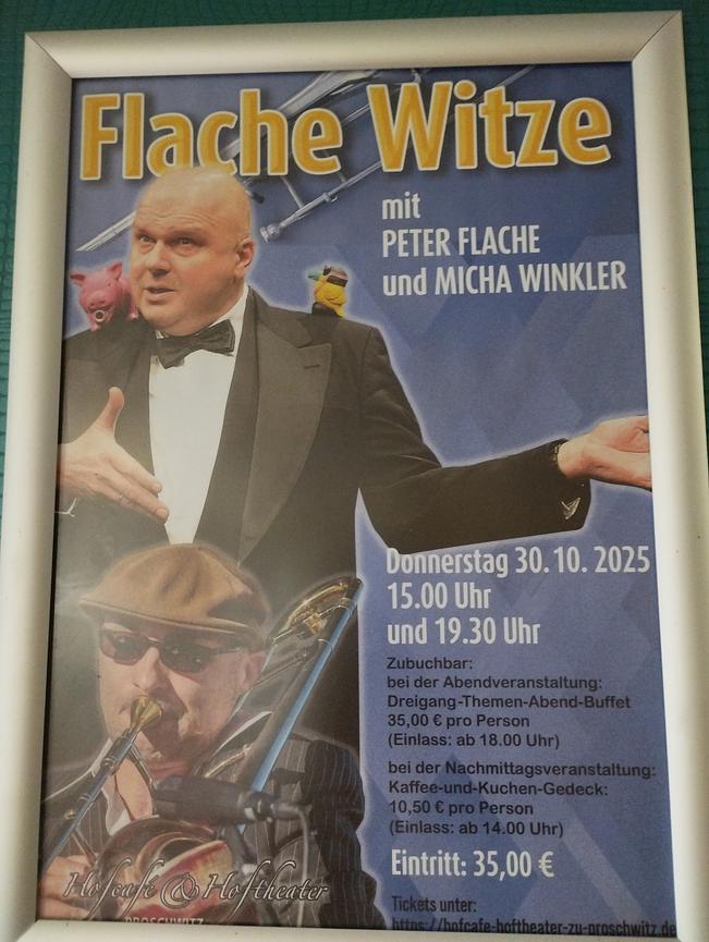 Bild 1 Peter Flache - "Flache Witze"