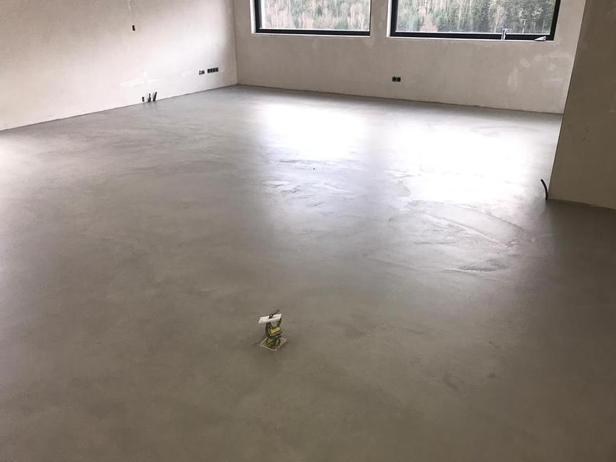 Bild 15 Beton Optik Verspachteln