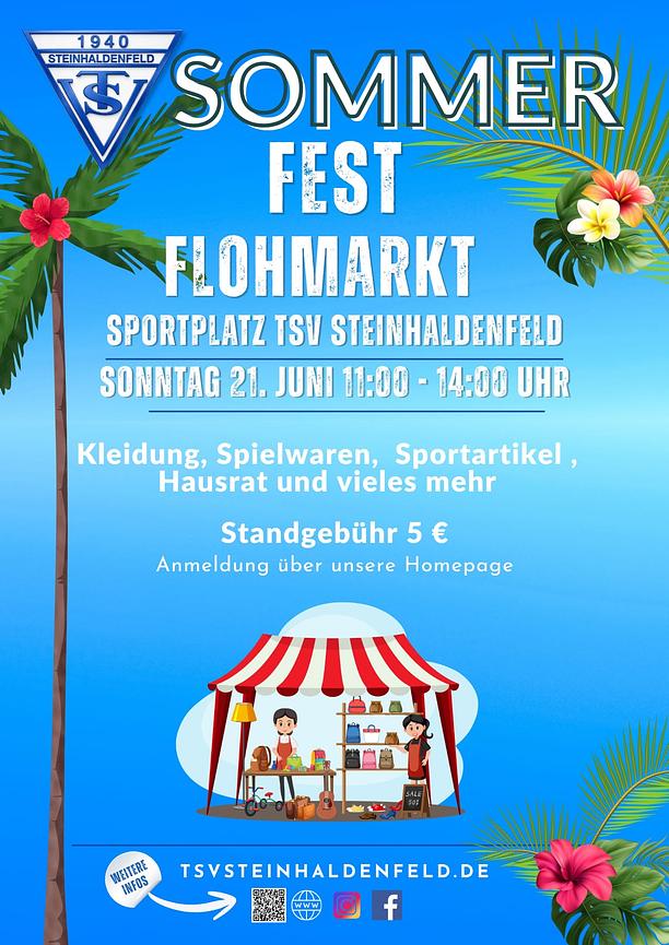 Bild 2 Flohmarkt und Sommerfest TSV Steinhaldenfeld