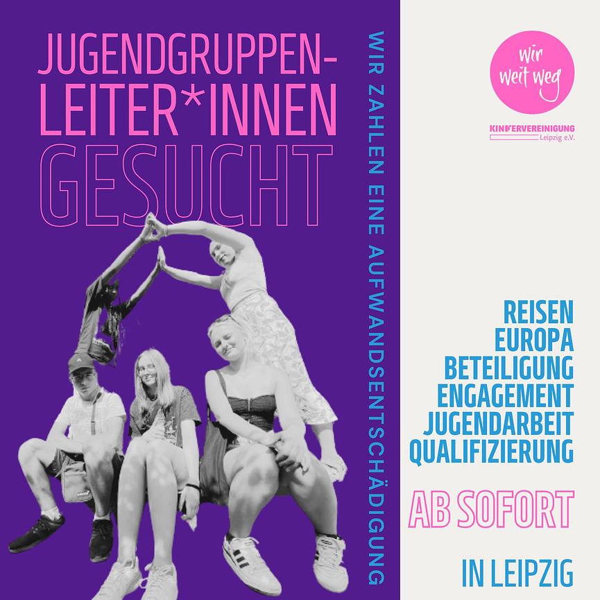 Bild 1 Jugendgruppenleiter*innen gesucht (gegen Aufwandsentschädigung)